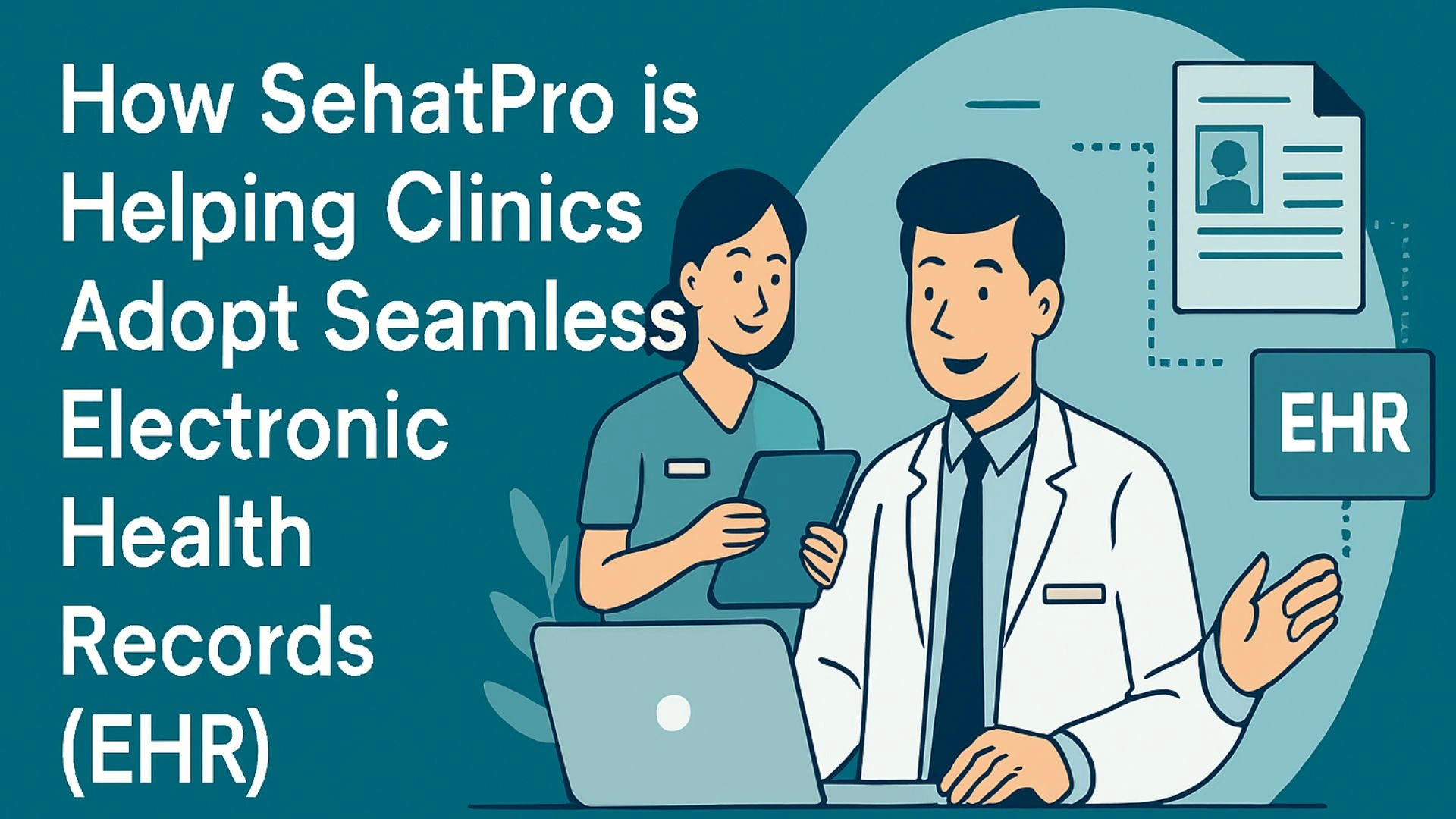 SehatPro is helping clinics streamline operations through seamless adoption of **Electronic Health Records (EHR)** for better patient care and data management.