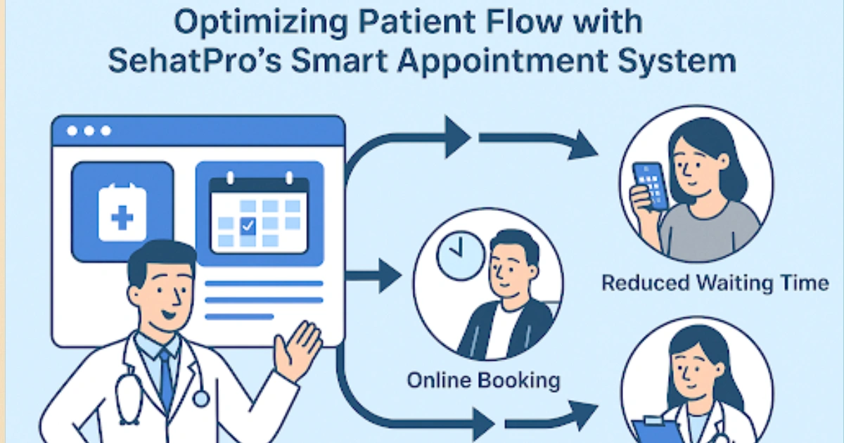 Optimizing Patient Flow with SehatPro’s Smart Appointment System