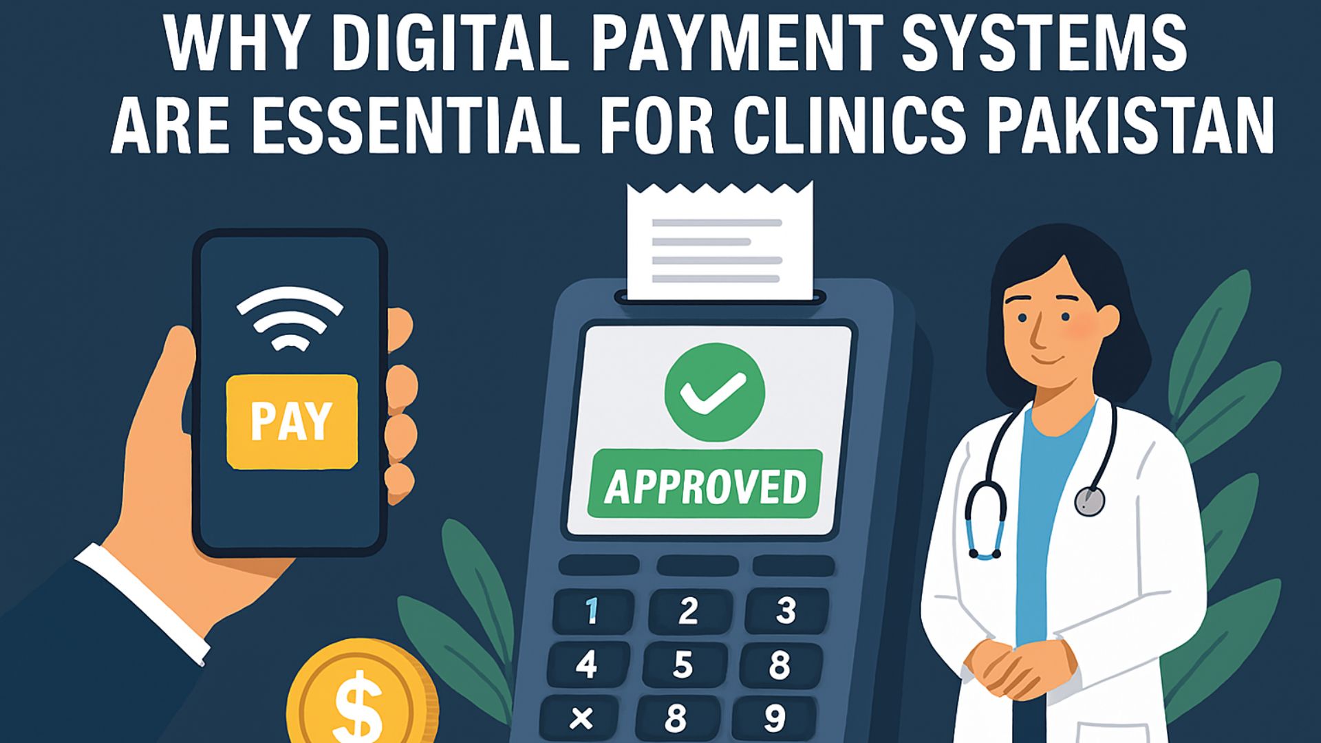 Digital payment systems for clinics in Pakistan streamline transactions, enhance patient convenience, and reduce administrative burdens for healthcare providers.