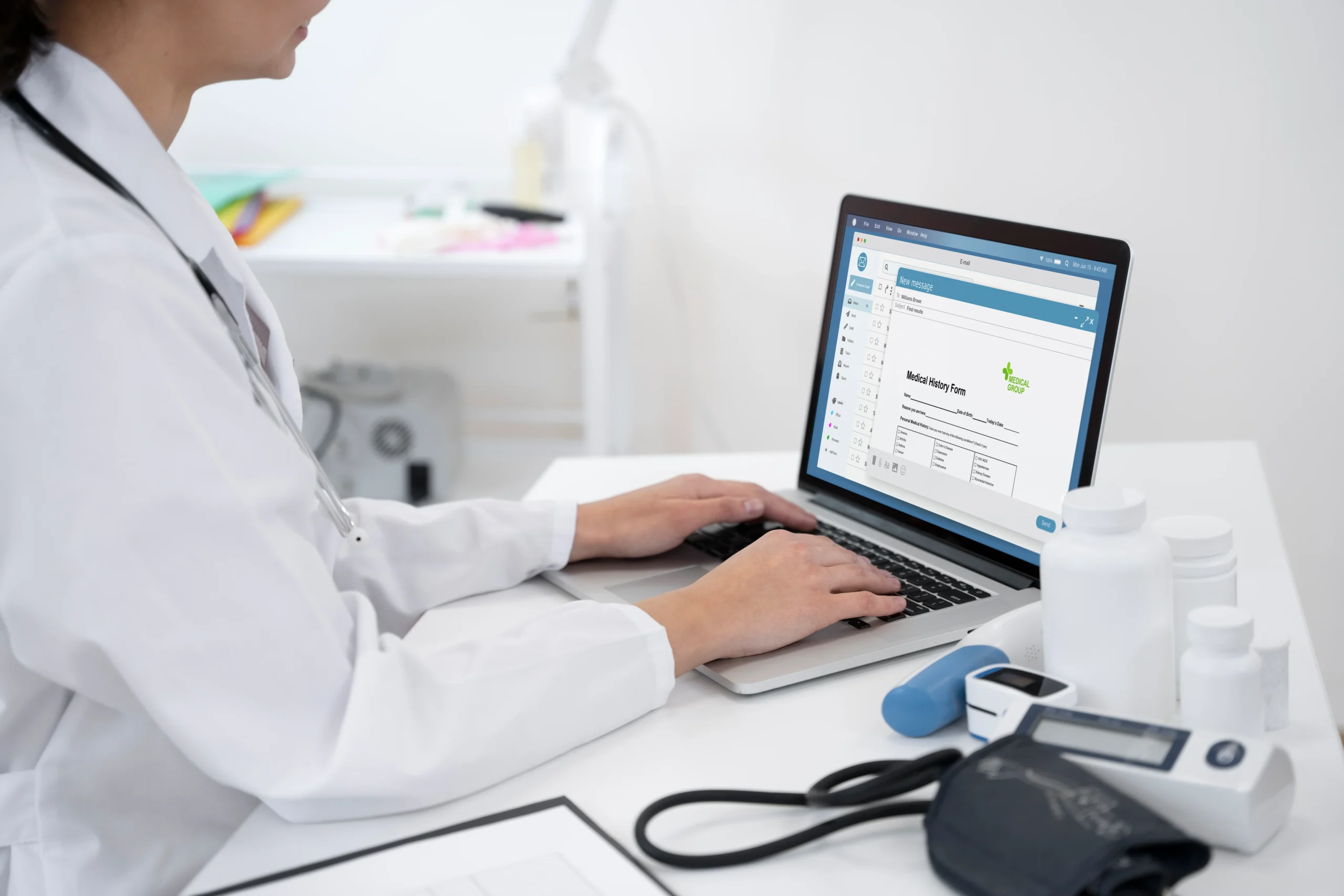 Clinic Management Software Dashboard for Appointments